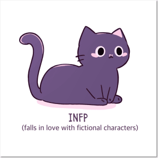 INFP cat Posters and Art